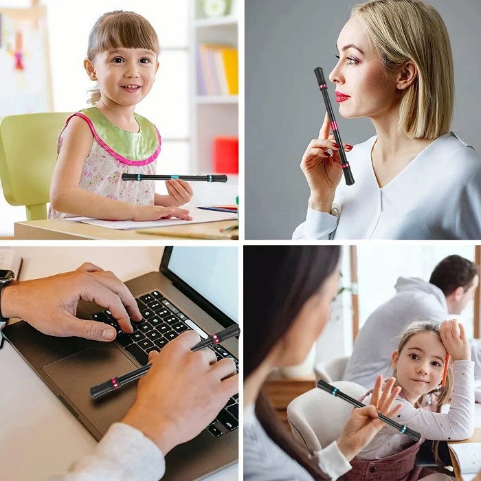 Pluma Spinning Giratorio Lapicero Vara Malabar