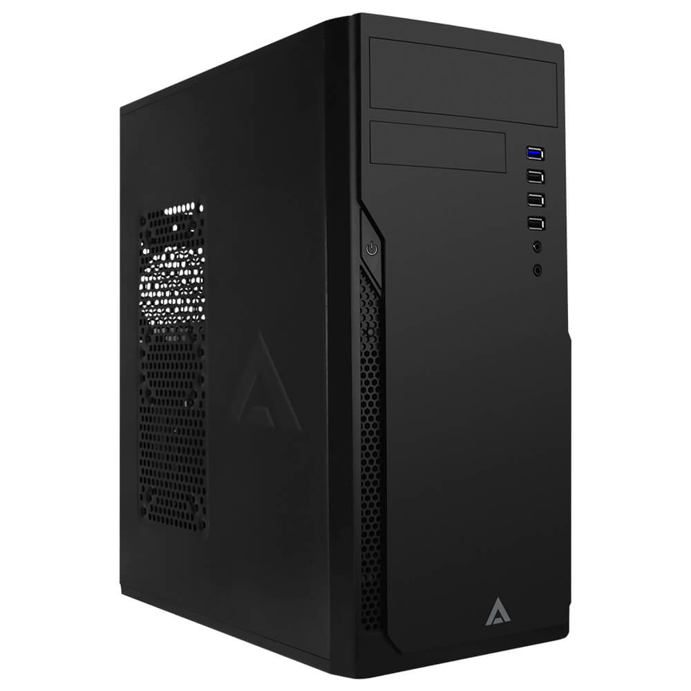 Gabinete Acteck ARSEN GM440 Midi-Tower, ATX/Micro-ATX/Mini-ITX, USB 2.0/3.1, Fuente de 500W, Negro