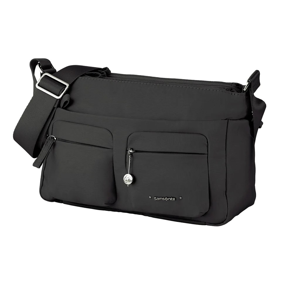 Bolsa Samsonite Move 3.0 Horizontal Shoulder Bag+flap Black 