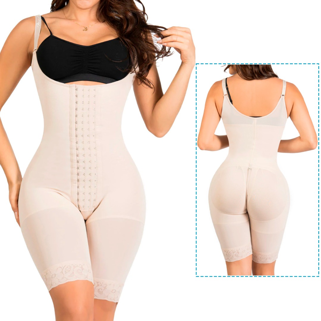 Faja Colombiana Reloj de Arena Moldeadora Postparto Para Mujer, Postquirurgica Para Lipo y BBL Talla XL