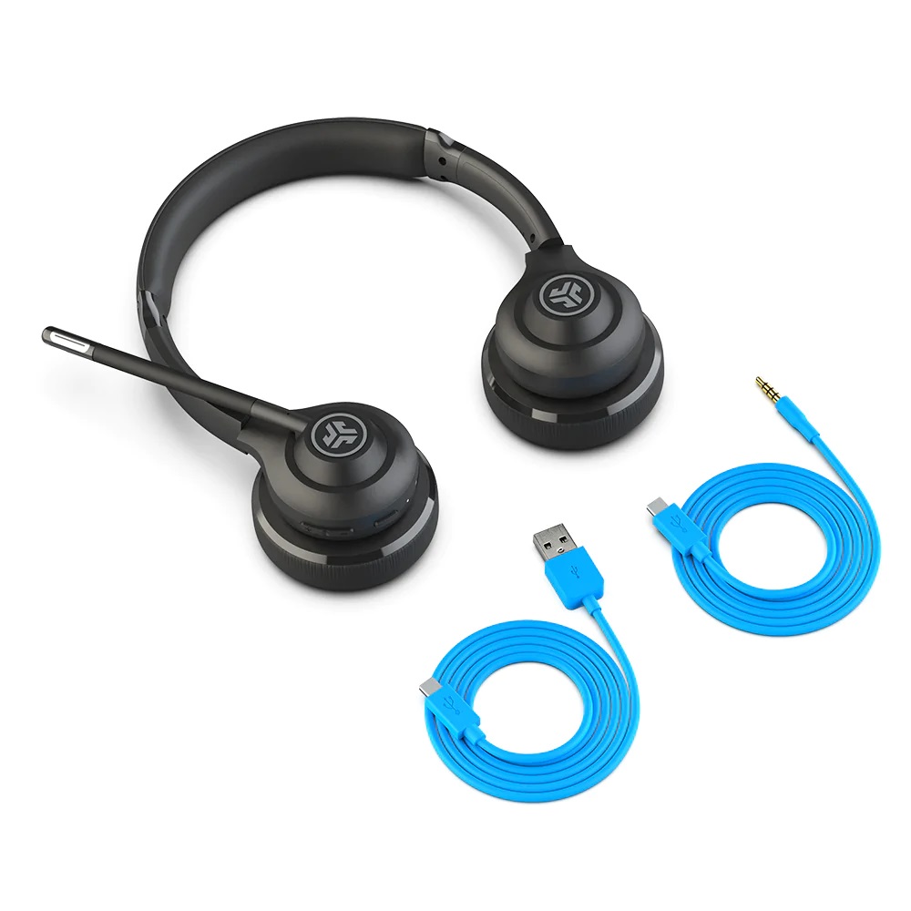 Audífonos Bluetooth Usb Jlab Go Work 45 Horas Home Office