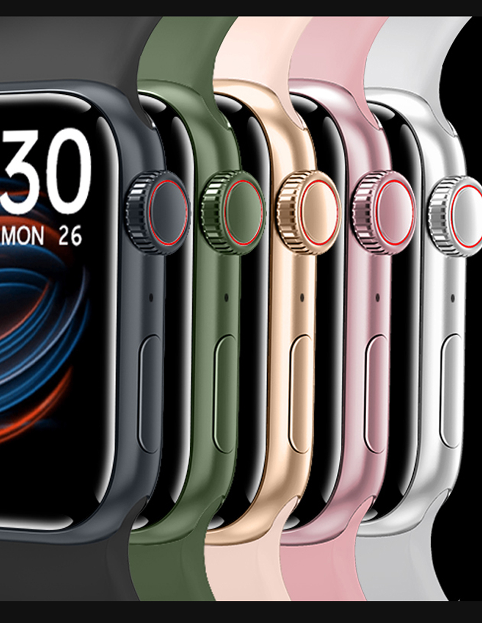 Smartwatch M7 Pro 2022 Reloj Inteligente Serie 7 Petukita Box Negro