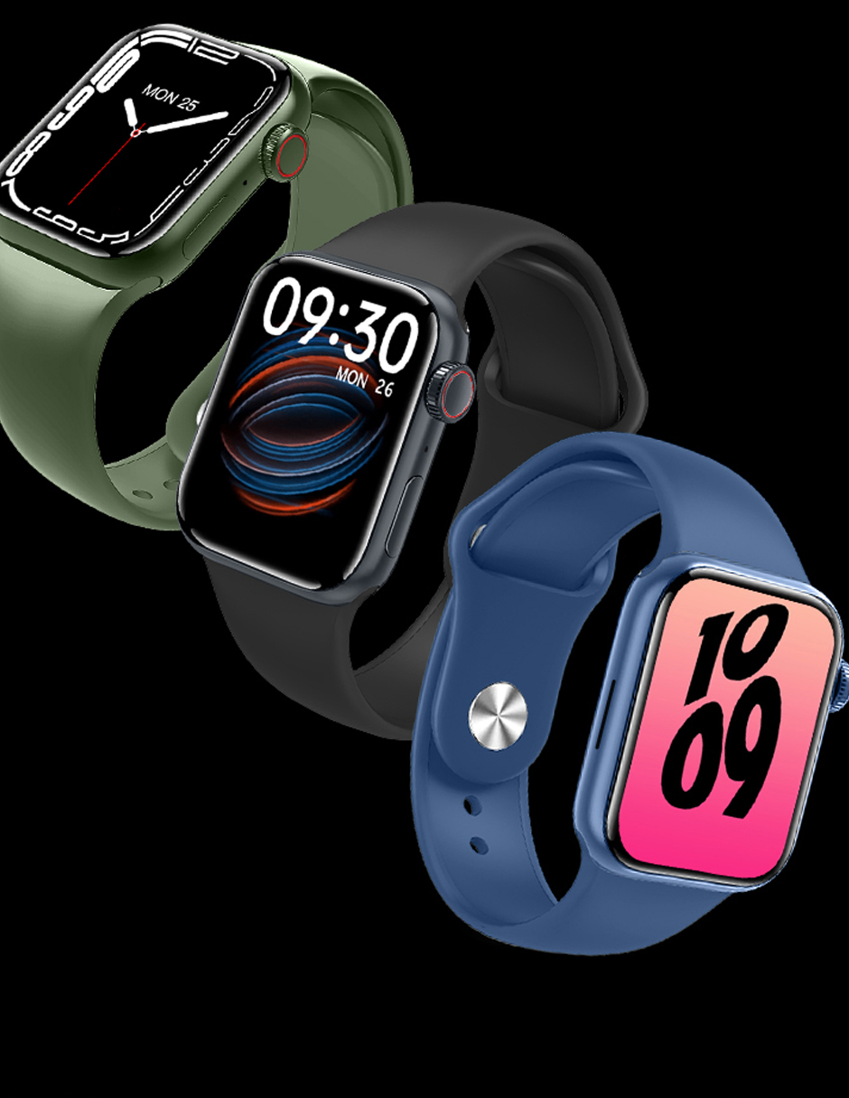 Smartwatch M7 Pro 2022 Reloj Inteligente Serie 7 Petukita Box Negro