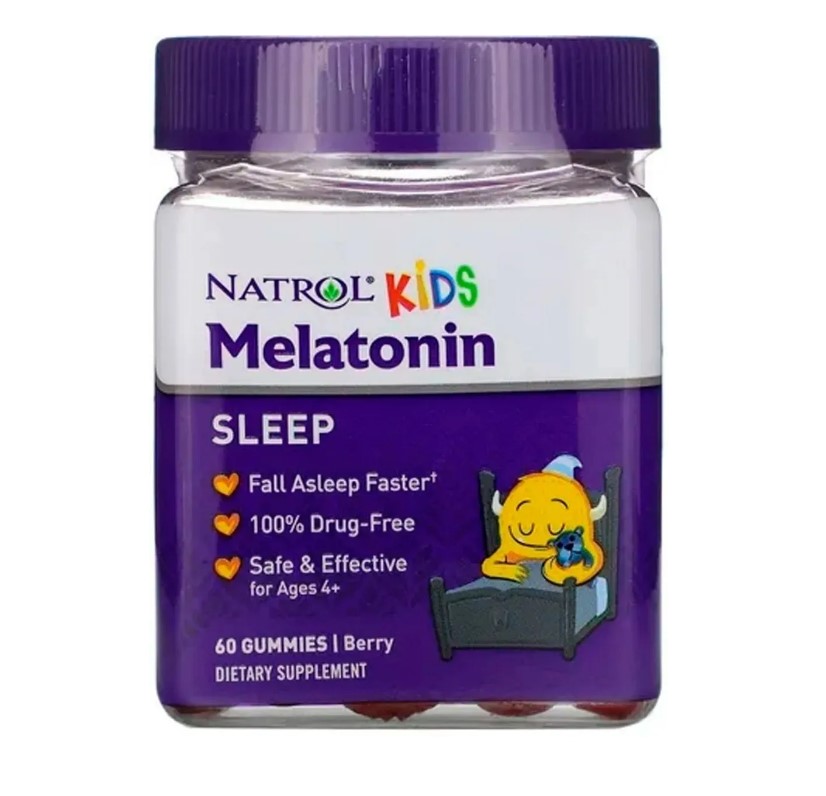 Melatonina Kids Niños Duerme Rápido Y Profundo 60 Gomas