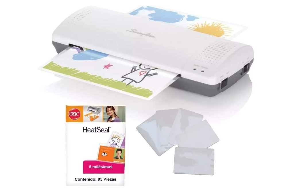 Enmicadora Térmica 23 Cm Inspire Plus Tamaño Carta y oficio Incluye 90 Micas Termicas