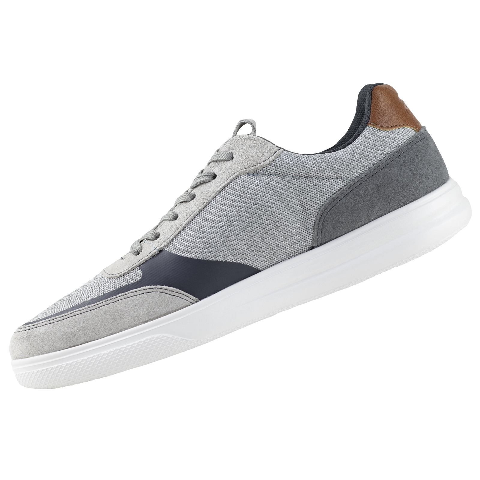 TENIS CASUAL DE TELA CABALLERO FLEXI 401213 GRIS ORIGINALES