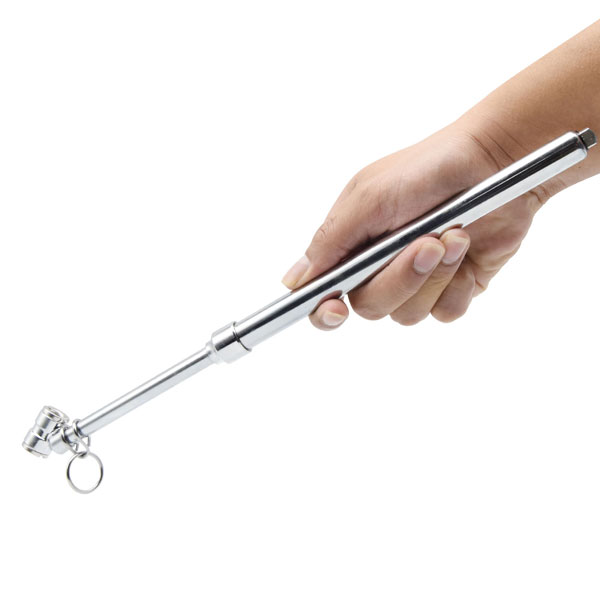 Knova Calibrador de presión de aire profesional para camión rango de 10-200 PSI doble cabeza