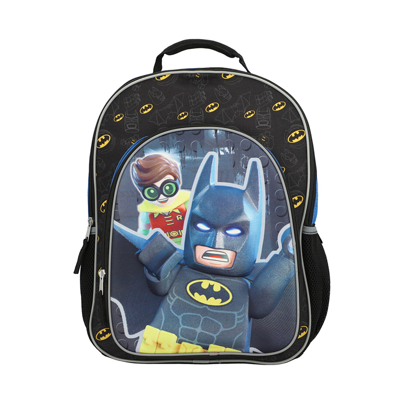 Mochila Lego Batman 3D Negro.