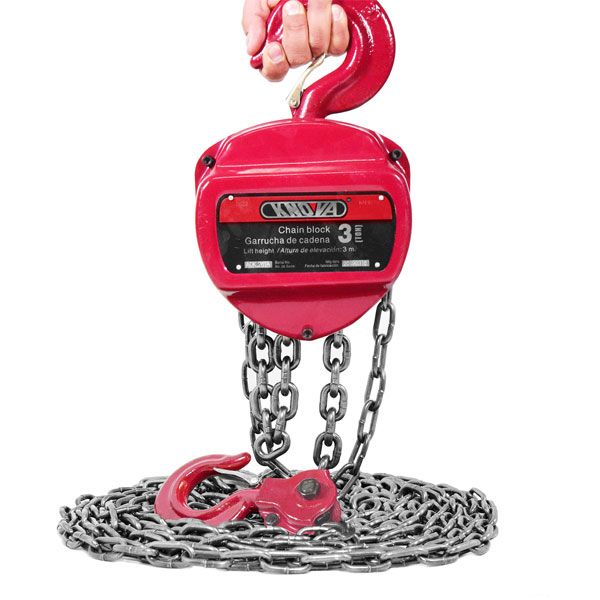 Knova Garrucha/Polipasto de tipo Cadena 3 Ton altura de elevación 3 metros