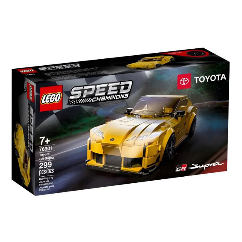 Set de construcción Lego Speed Champions Toyota GR Supra 299 piezas en caja
