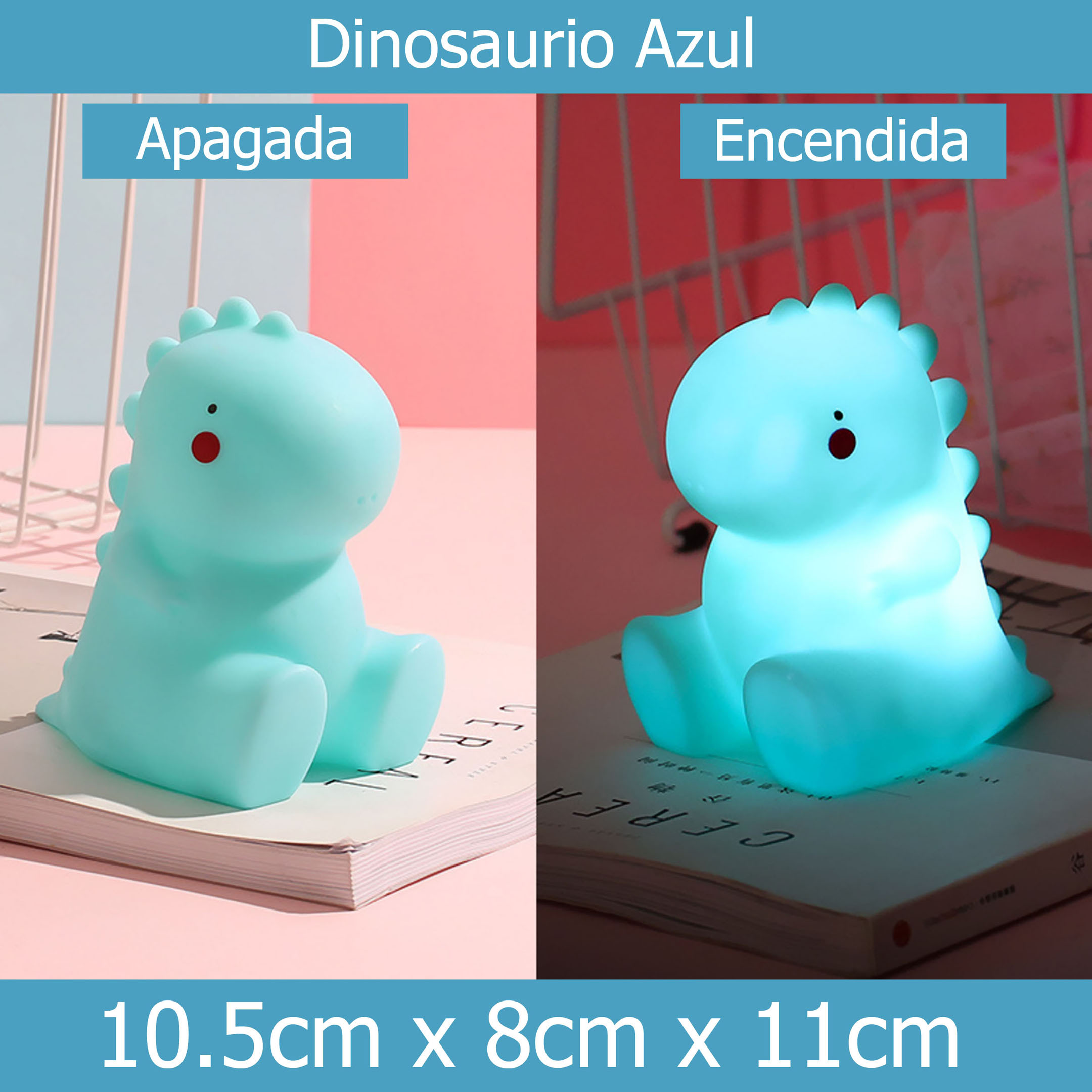 Lampara Led Luz de Noche Para Bebes Niños Decorativa