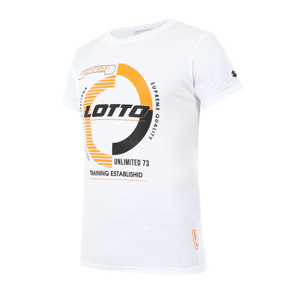 Playera Blanca original Lotto de Caballero Moda Casual
