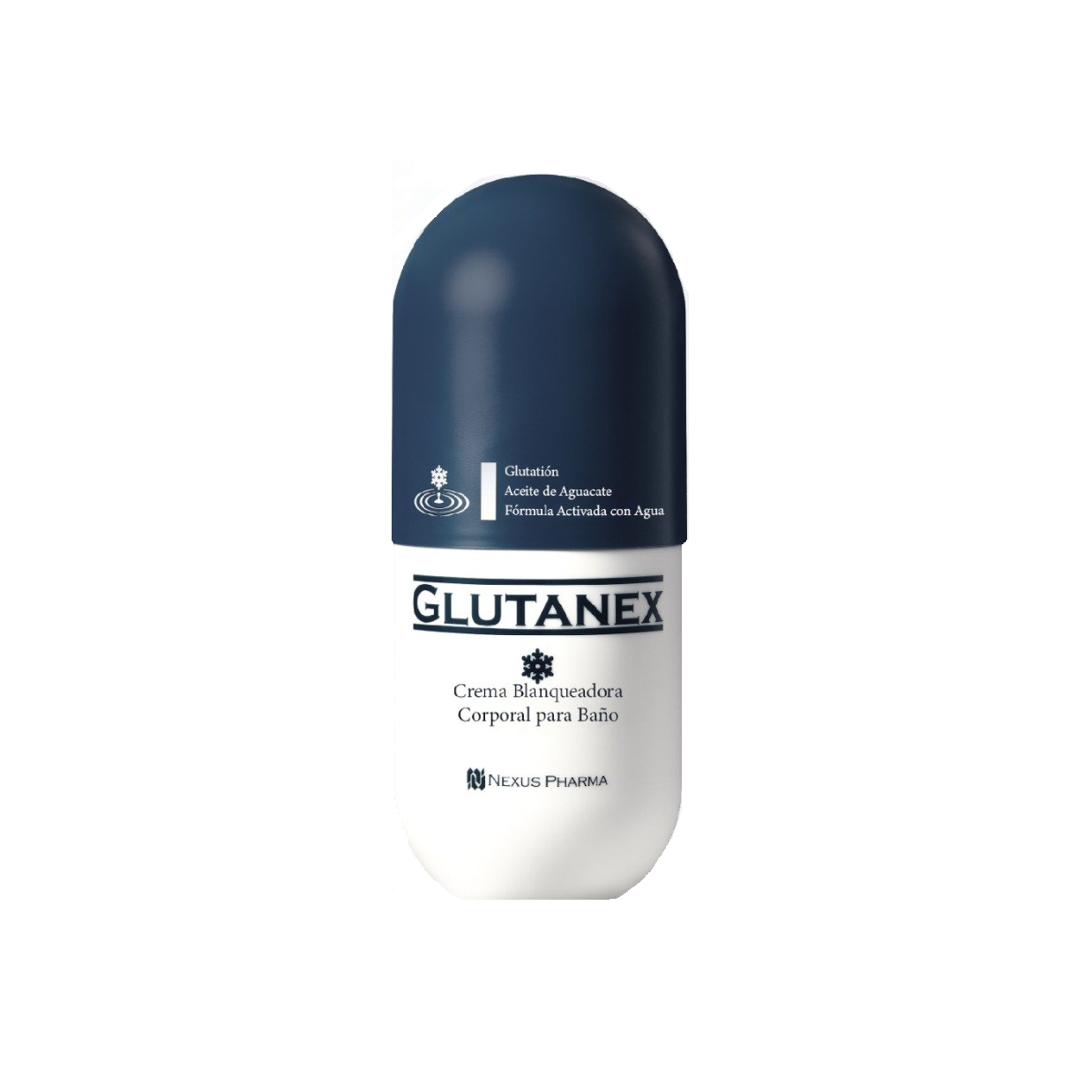 Glutanex Body Cream - CREMA BLANQUEADORA CORPORAL PARA BAÑO / Glutatión, Centella Asiática, Niacinamida, Aceite de Aguacate / Antioxidante, Hidratante y Aclarante al instante / 300ml / De Corea del Sur