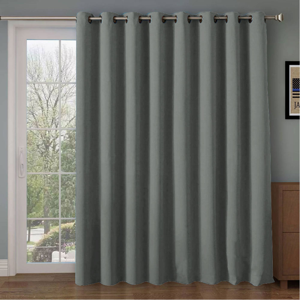 Cortina Blackout Premium, 1.35m X 2.15m - 1 Pieza (pánel) "Gris Sonico"