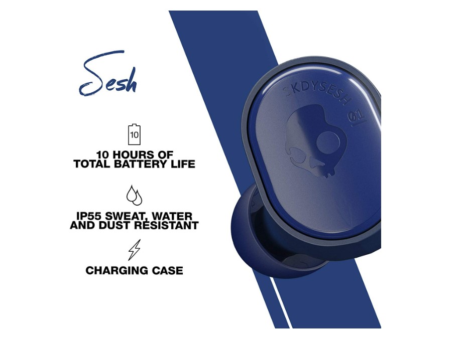 Audifonos SKULLCANDY Sesh EVO True Wireless Azul In-Ear Earbud Blue
