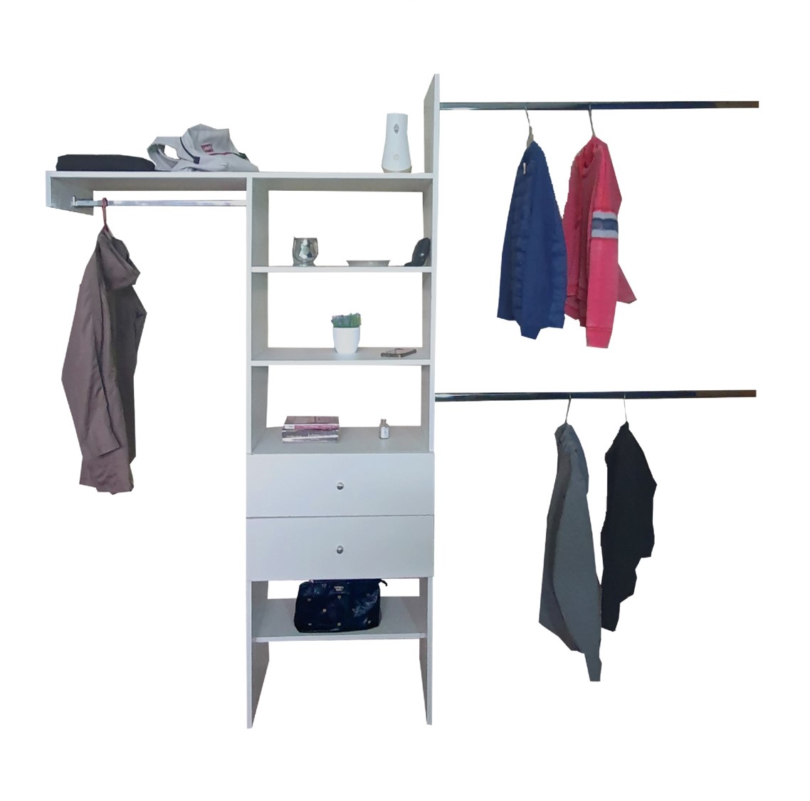 Closet Ropero Armario Mueble Organizador Moderno Minimalista