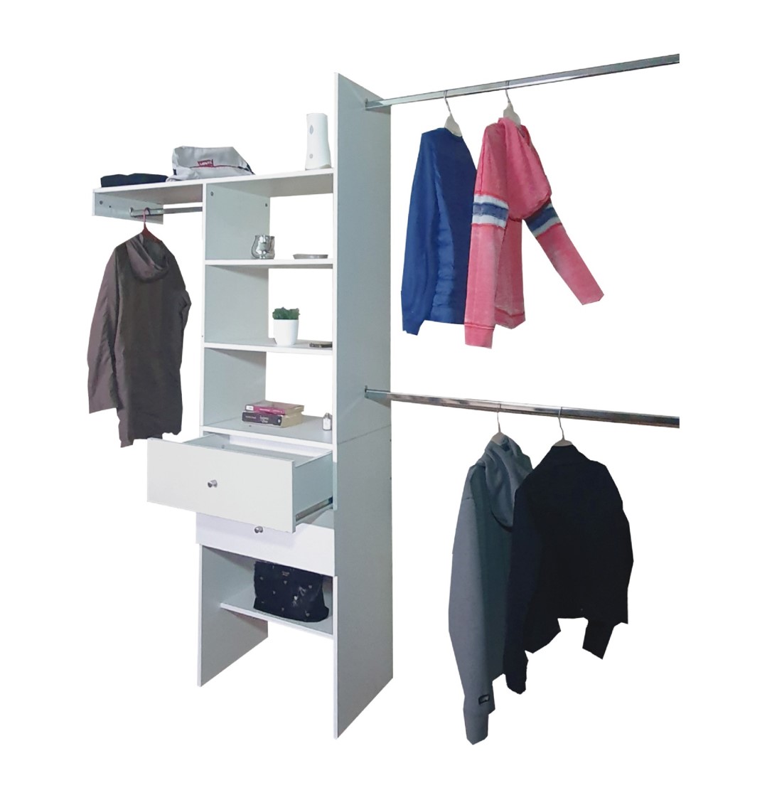 Closet Ropero Armario Mueble Organizador Moderno Minimalista