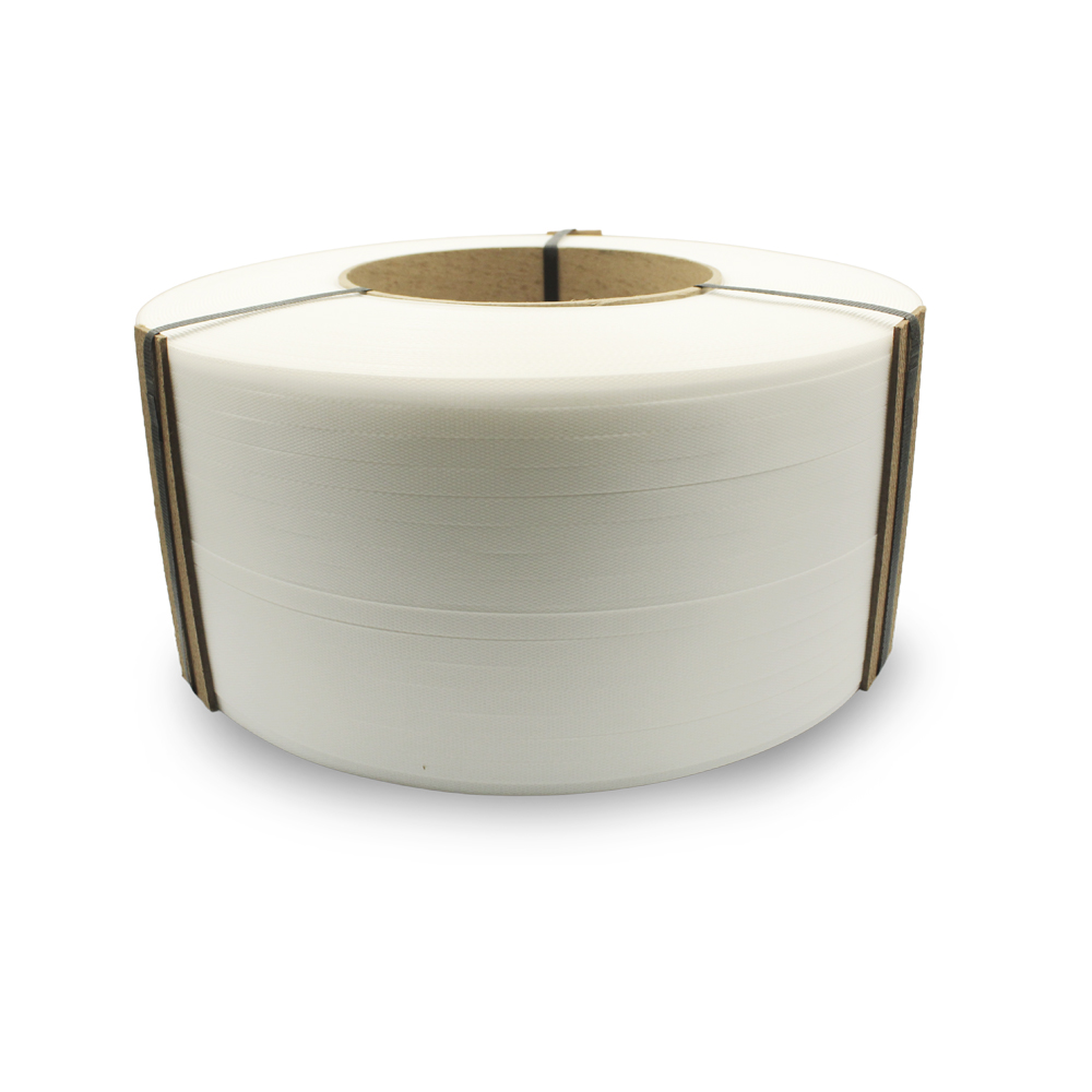 FLEJE PP 9MM X 0.50MM X 4000 MT. BLANCO GRAFILADO AUT