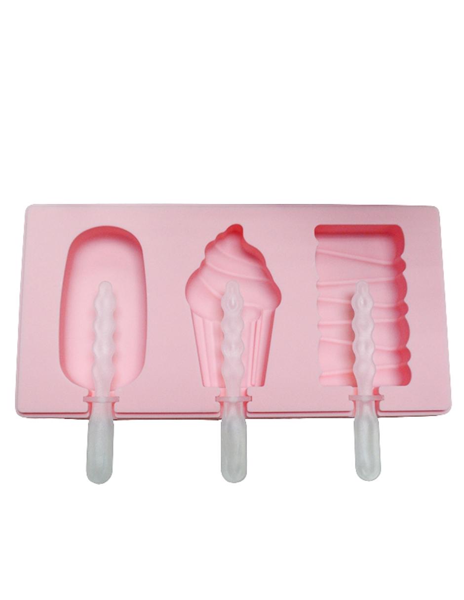 Molde De Silicon Repostería Paleta De Hielo Silicona Helado