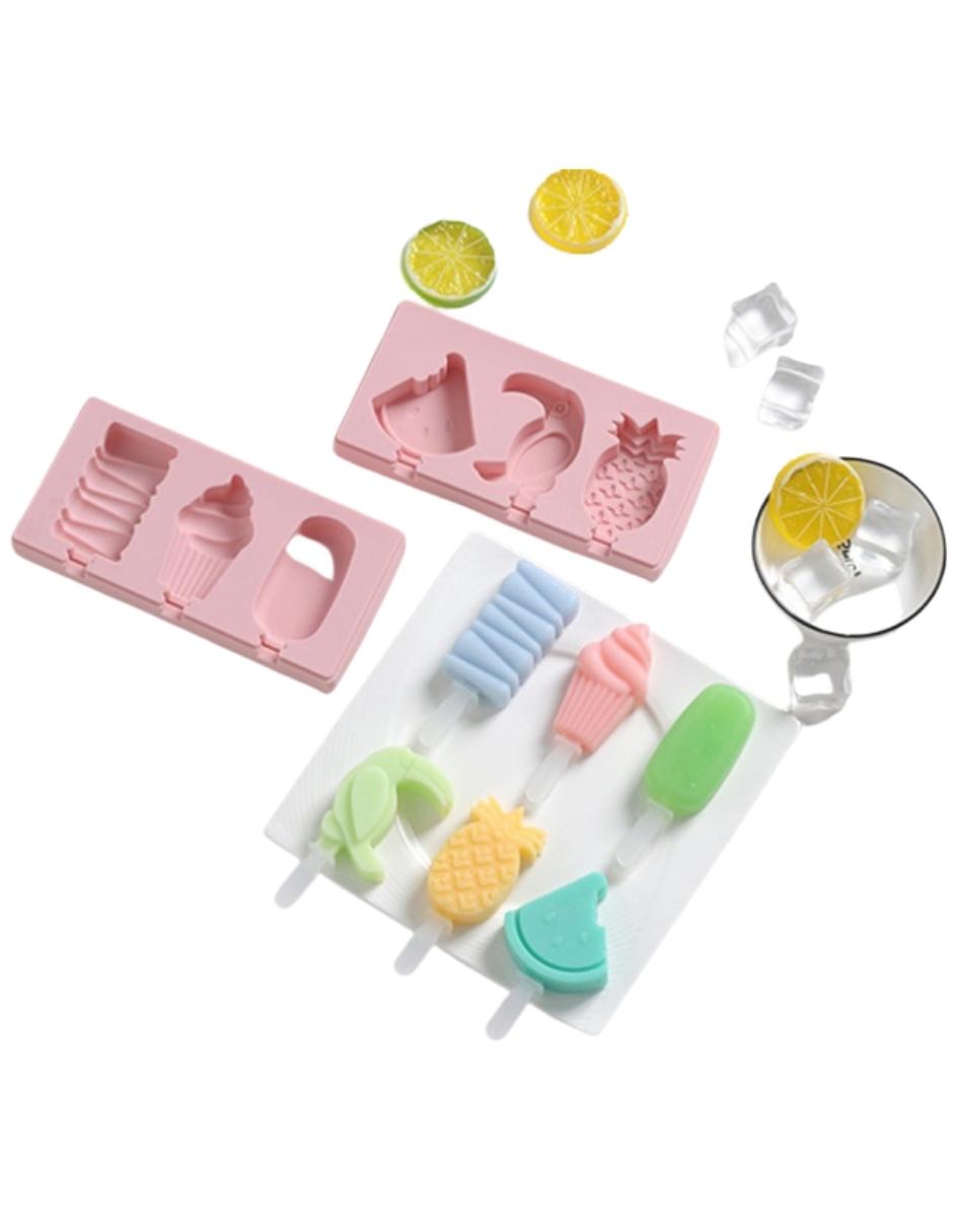 Molde De Silicon Repostería Paleta De Hielo Silicona Helado
