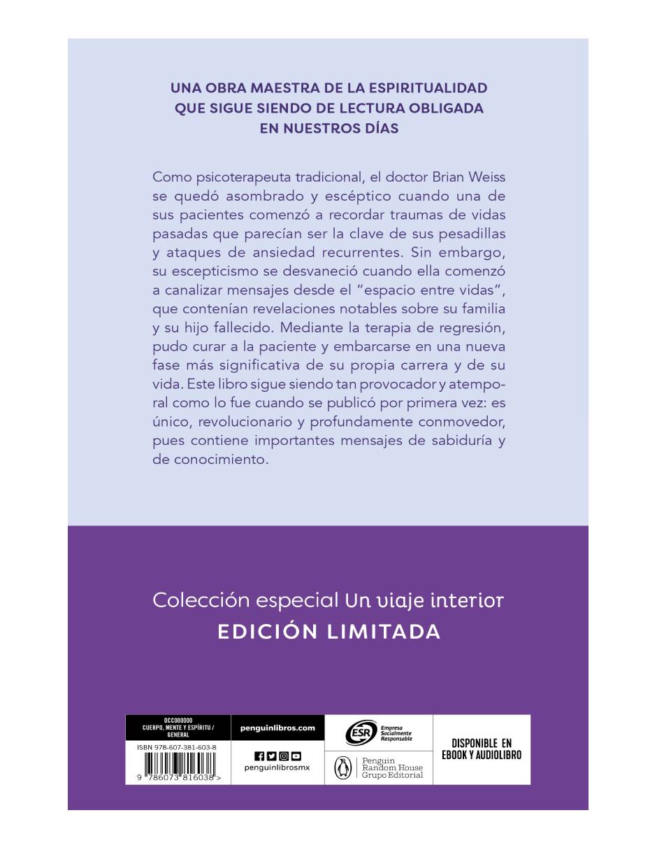 Muchas vidas, muchos maestros Autor Brian Weiss