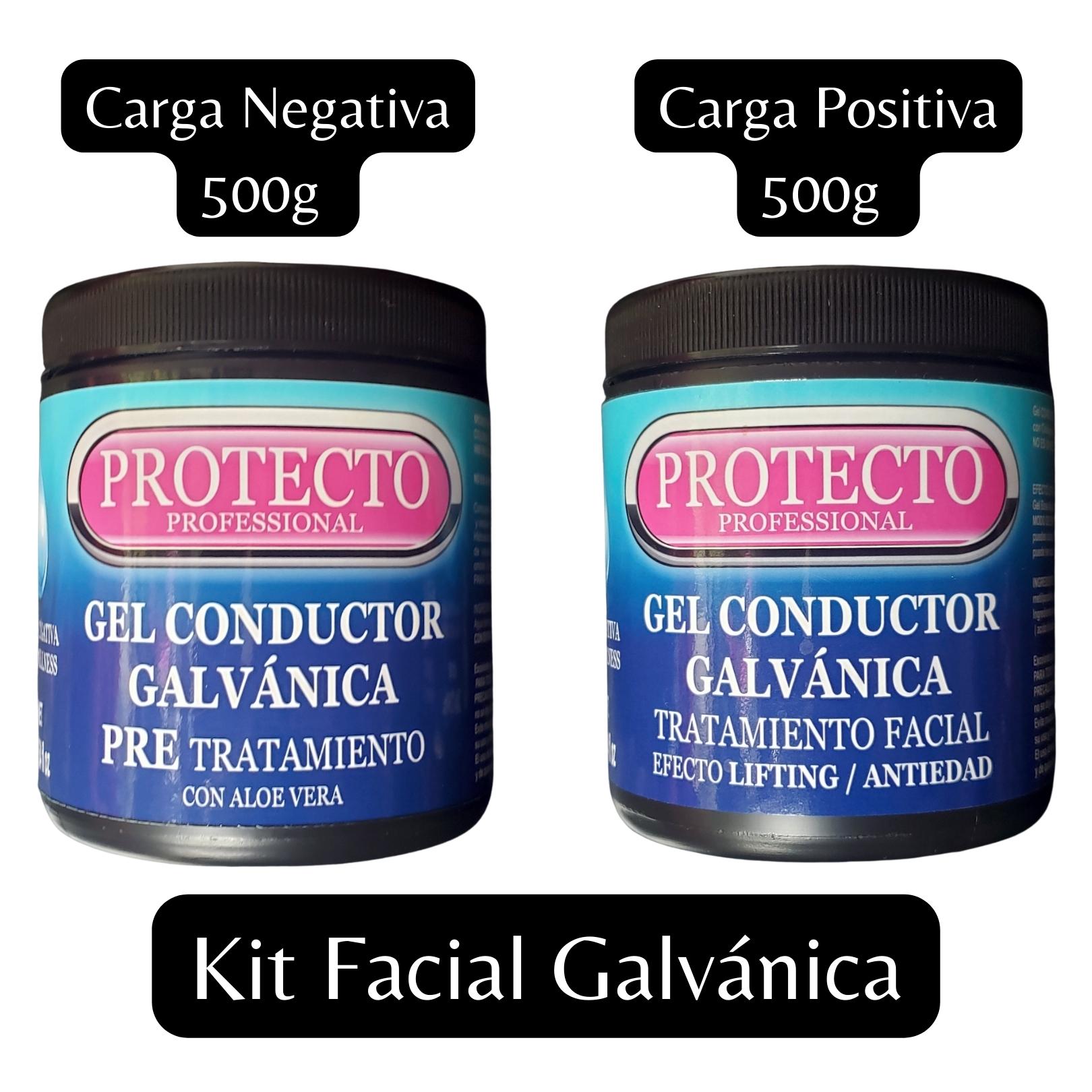 Kit Gel Facial Galvánica Compatible Nuskin Pre Y Tratamiento