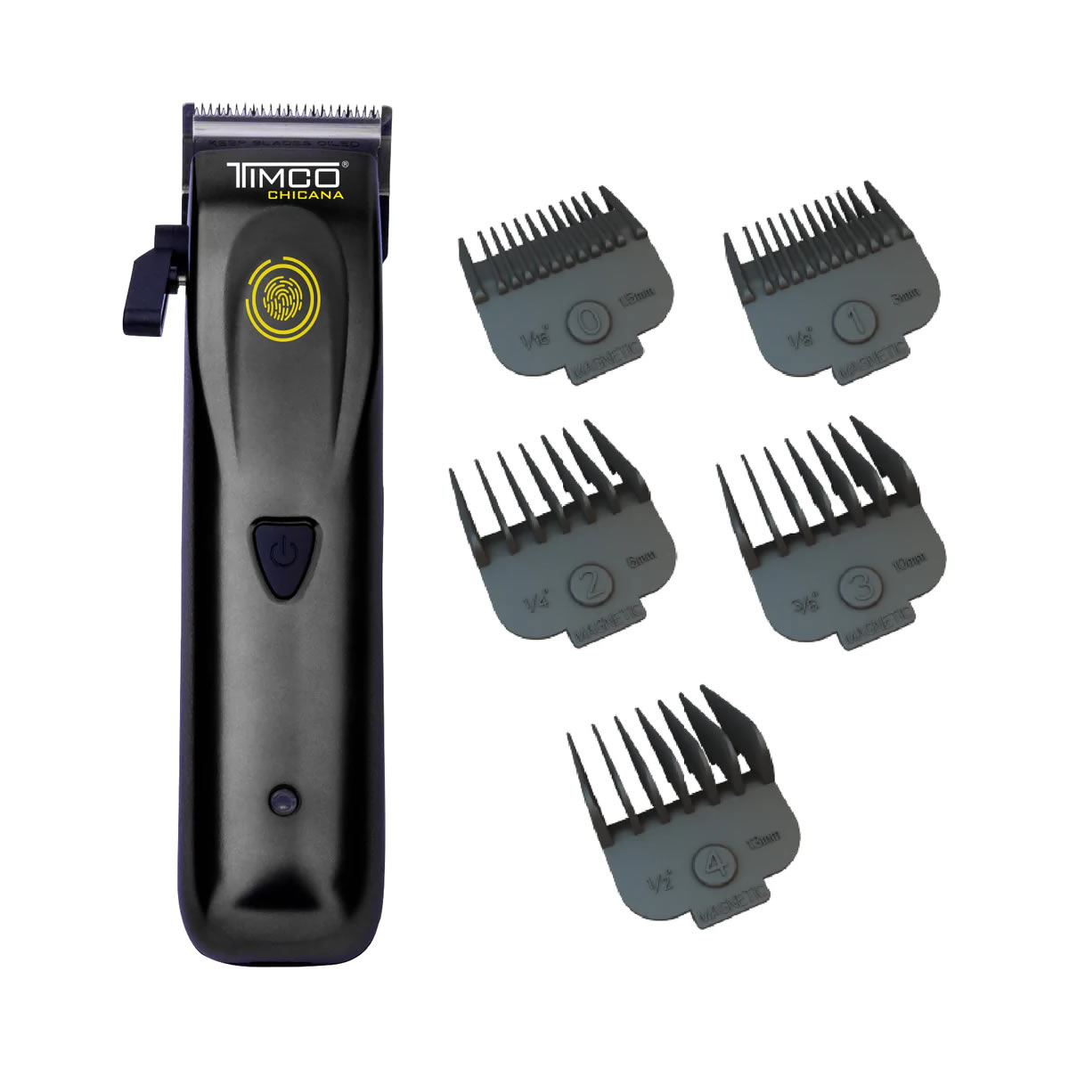 Maquina Para Corta Cabello Inalámbrica Timco Chicana HC80N - Negro