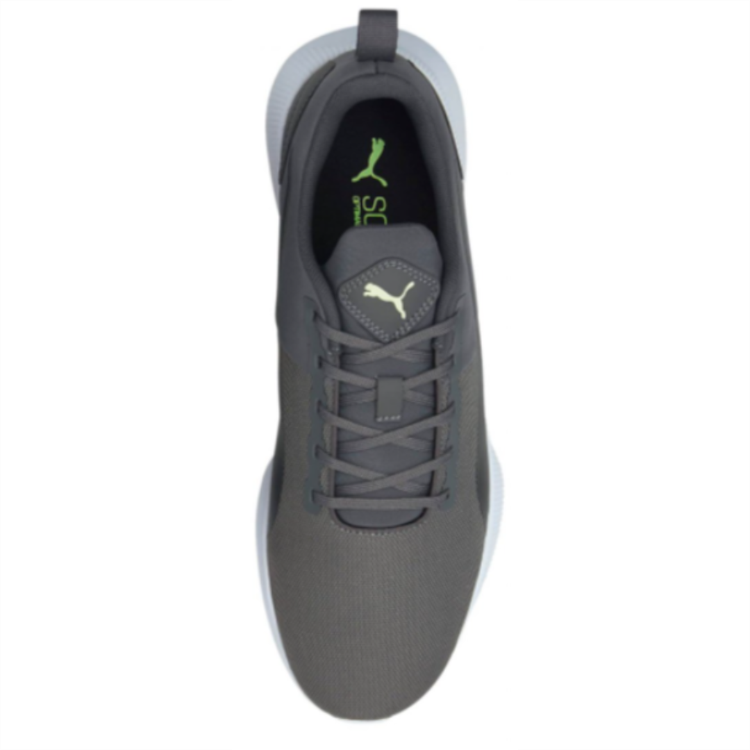 tenis puma flyer runner color gris para hombre