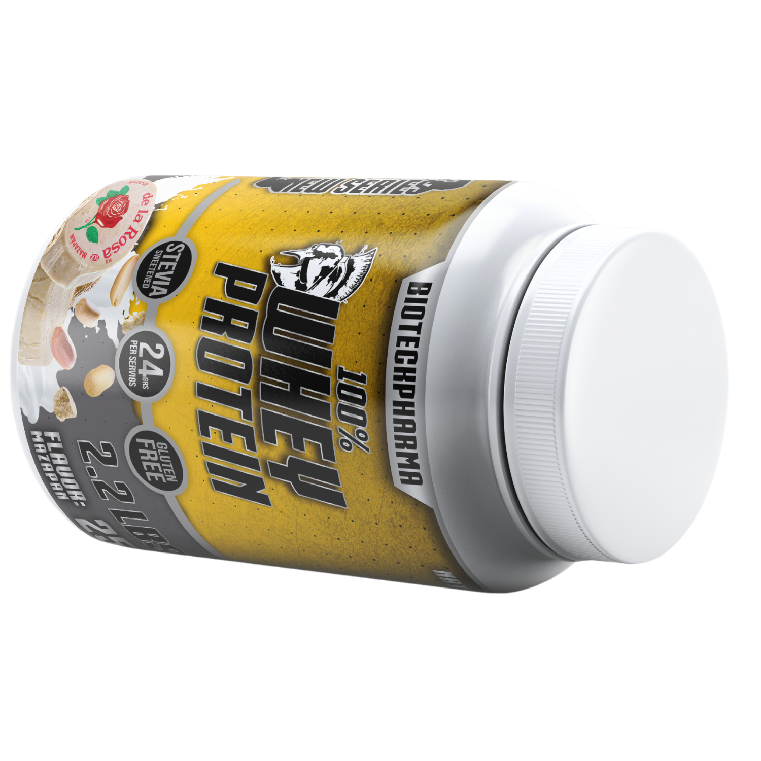 BIOTECKPHARMA| 100% Whey Protein Sabor Mazapan 2.20 lbs | 1000 grs.	