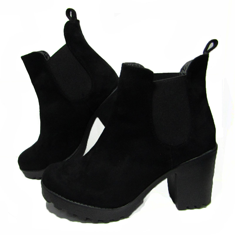 Botin de moda para Dama tacon cuadrado mod Ibiza