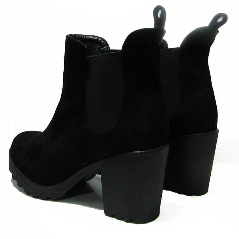 Botin de moda para Dama tacon cuadrado mod Ibiza