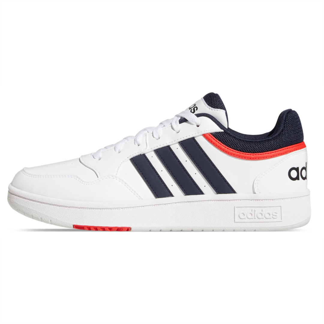 Tenis Hoops 3 0 Low Classic Vintage Blanco Para Hombre