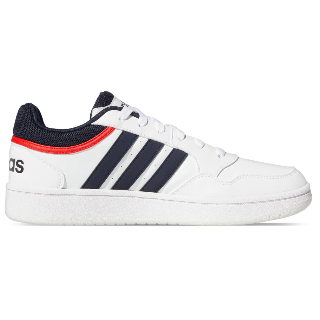 Tenis Hoops 3 0 Low Classic Vintage Blanco Para Hombre