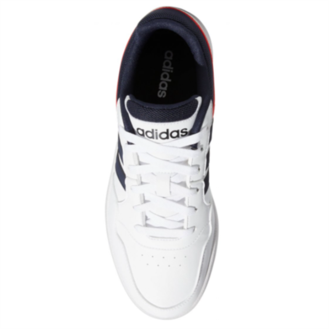 Tenis Hoops 3 0 Low Classic Vintage Blanco Para Hombre