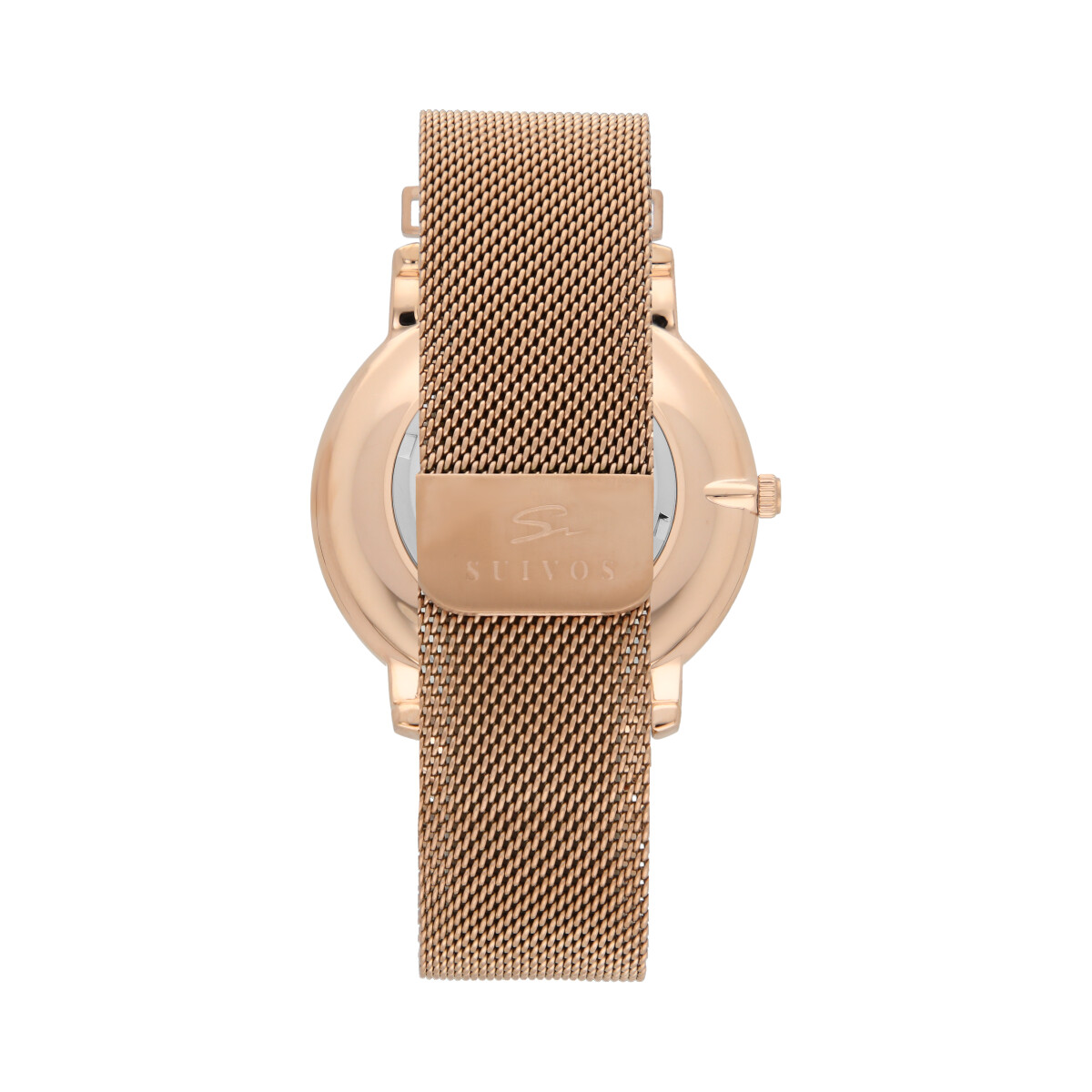 Reloj Suizo, Suivos MONTE ROSA, zafiro, 10 años de batería, acero hipoalergénico	