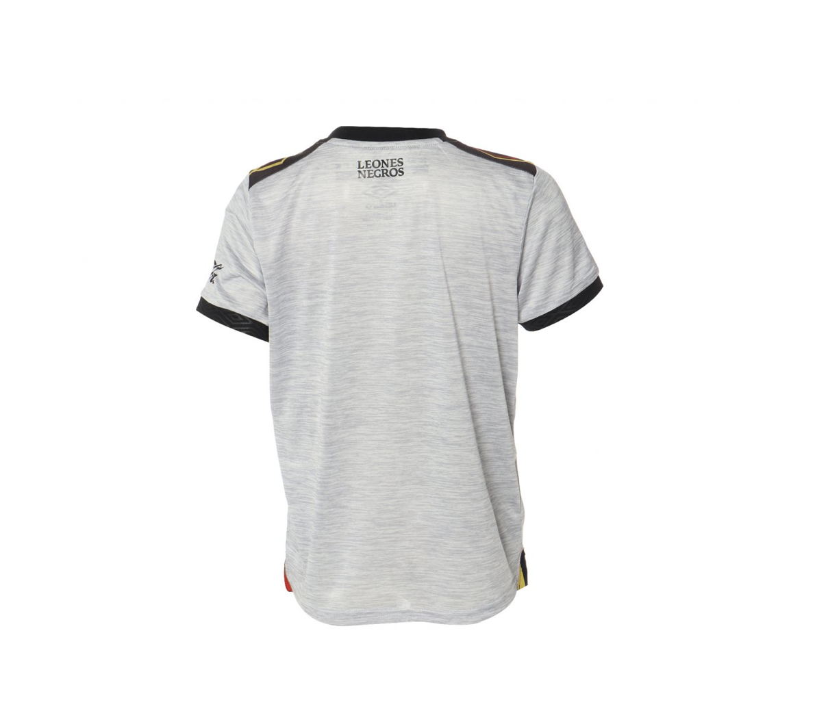 Jersey Umbro UDG de Leones Negros Edicion Especial 45 Aniversario Para Niños Gris 