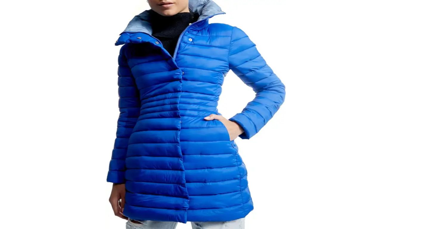 Chamarra Dama Mujer Casual Comoda Color Azul Rey Holly Land