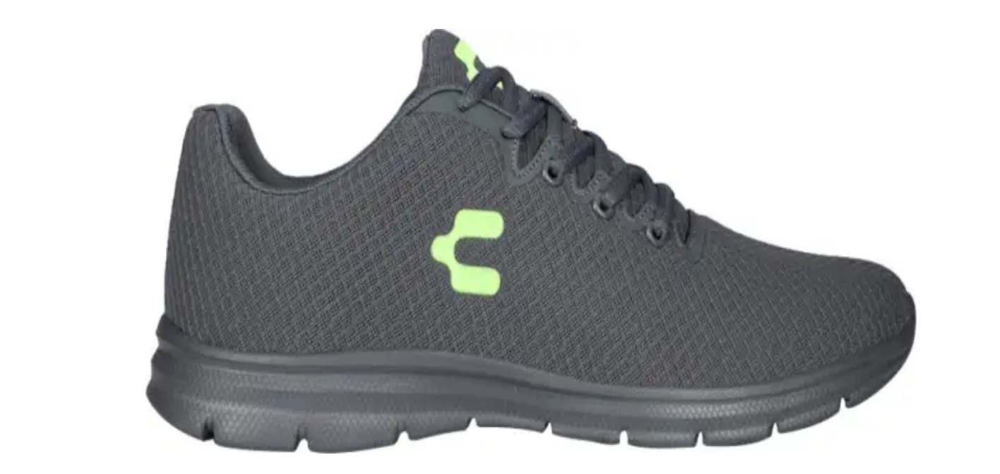 Calzado Tenis Deportivos Charly Hombre Caballero Color Gris