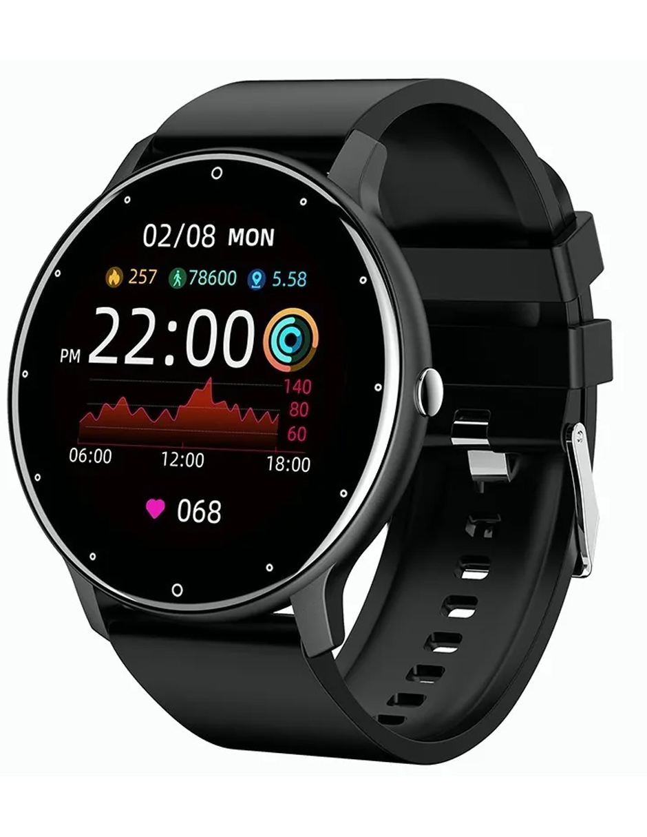 Reloj Inteligente Smart Watch Petukita Box ZL02 Negro