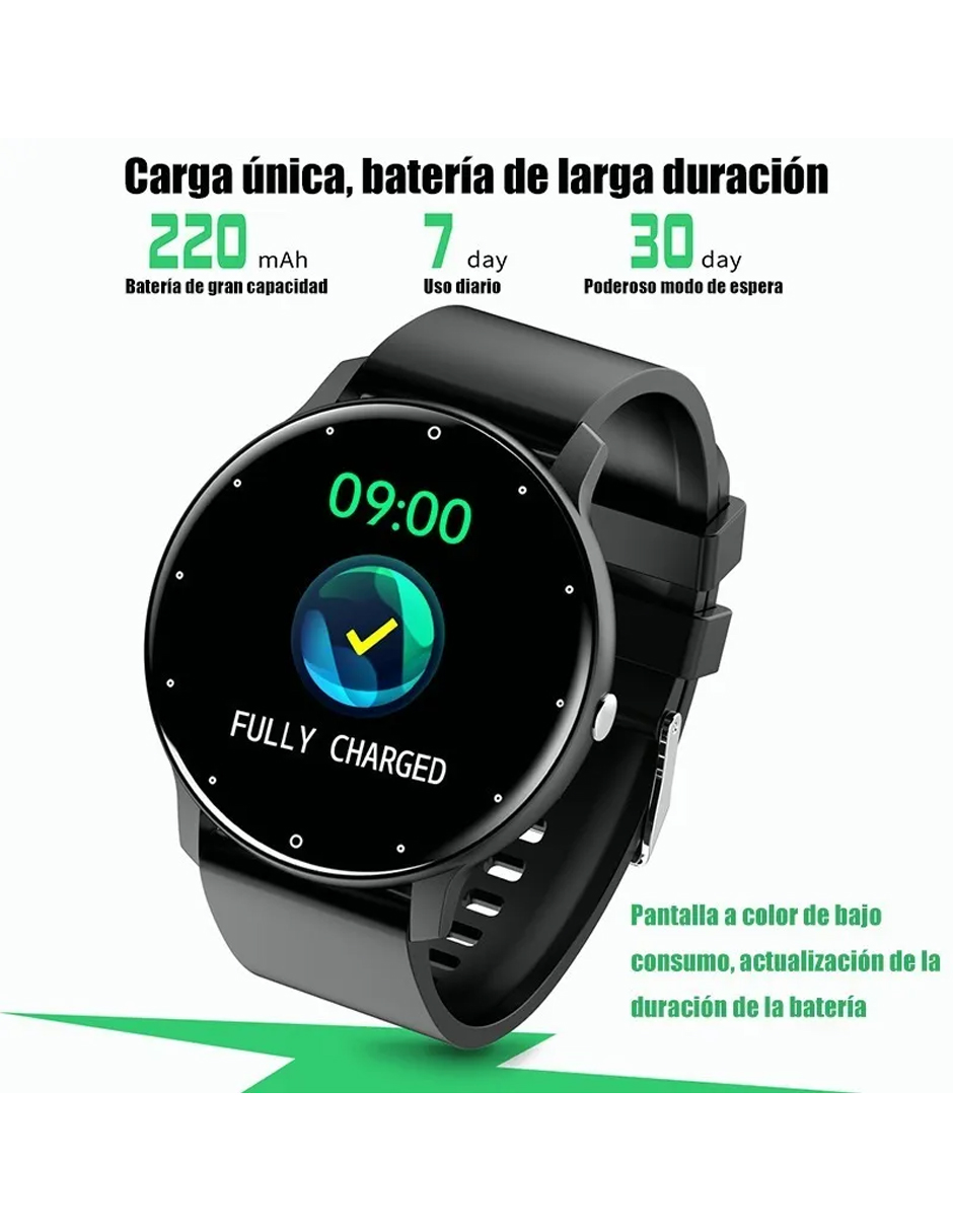 Reloj Inteligente Smart Watch Petukita Box ZL02 Negro