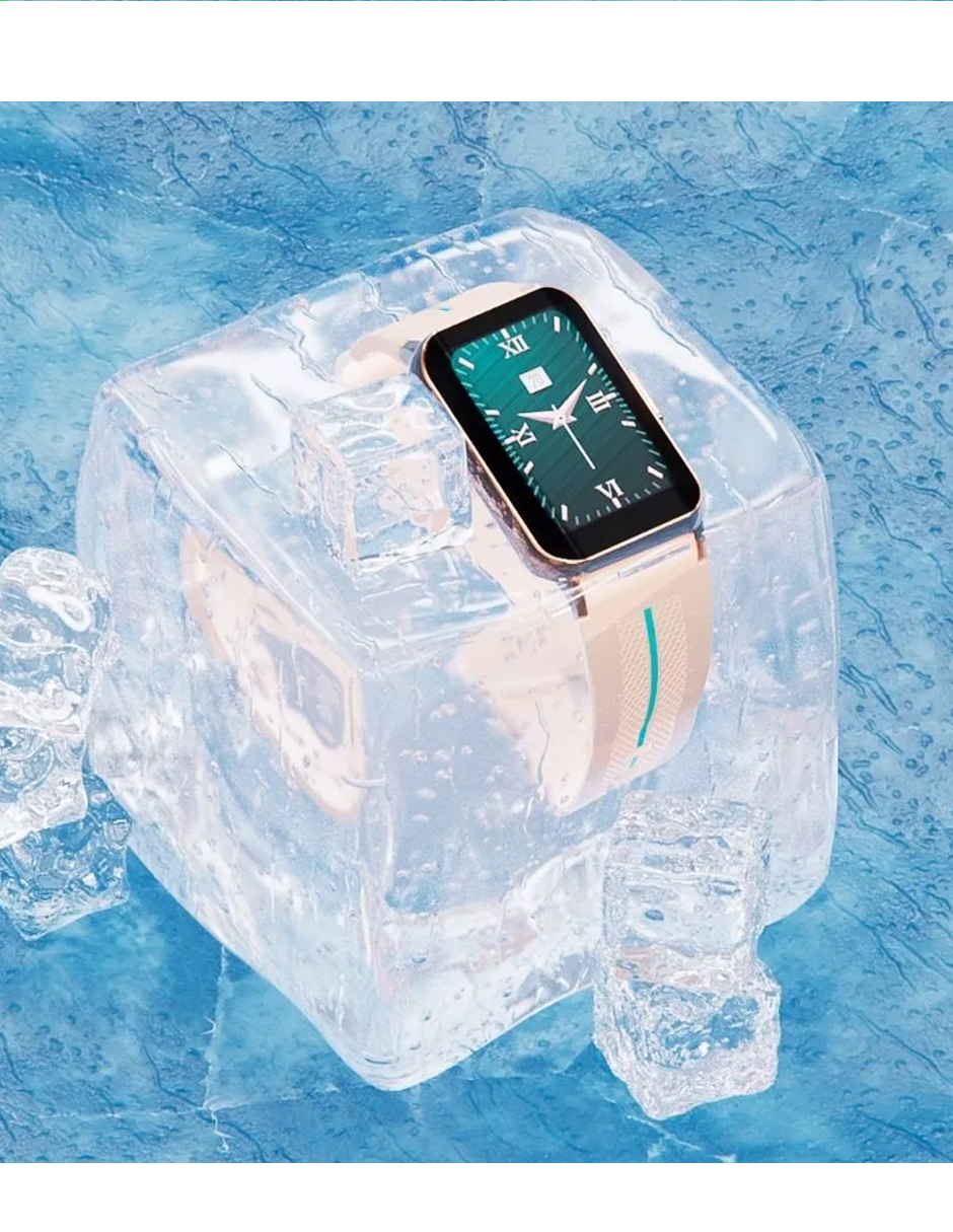Reloj Inteligente Smart Watch Petukita Box H76 Bluetooth Fitness Dorado