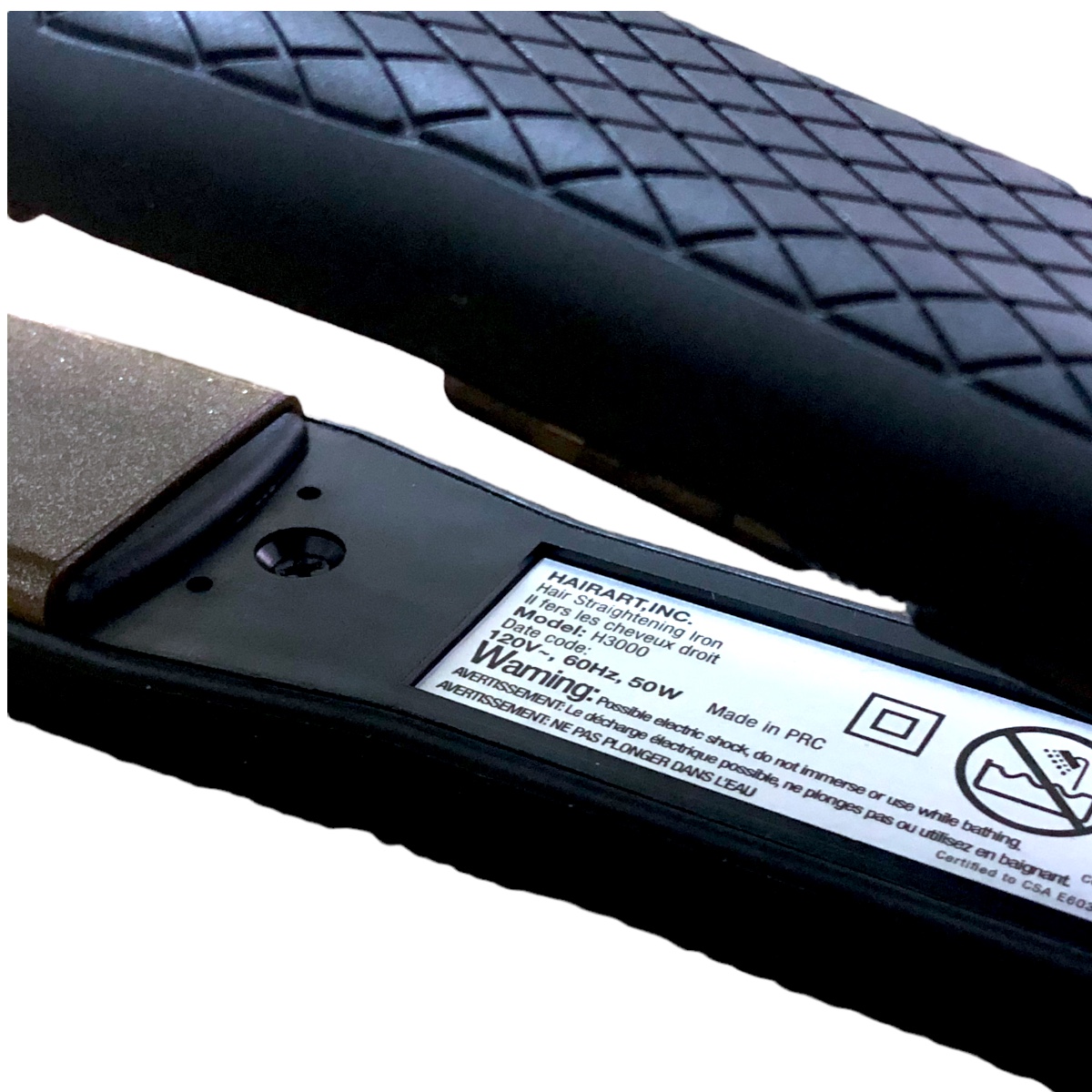 Plancha Para Cabello Hairart De Cerámica Calidad Profesional