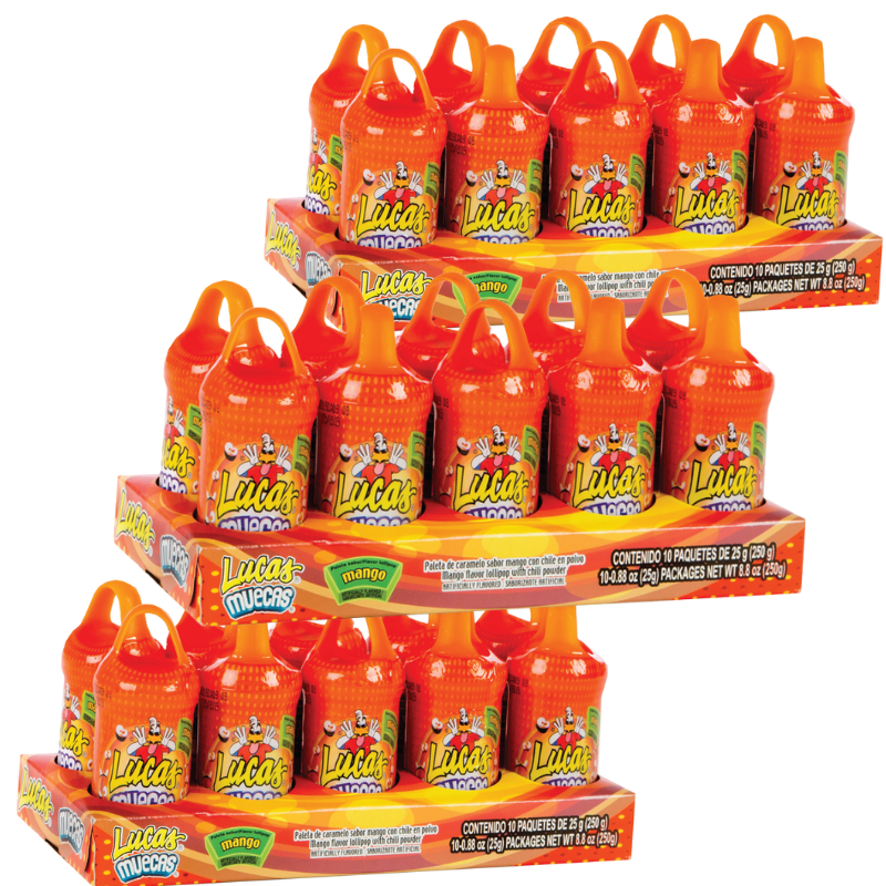 Paquete 4 Muecas Mango 10 piezas c/u