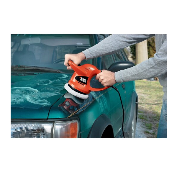 Pulidora - Enceradora Orbital 6", 60W, 120V, 4400opm, BLACK & DECKER modelo: WP900.