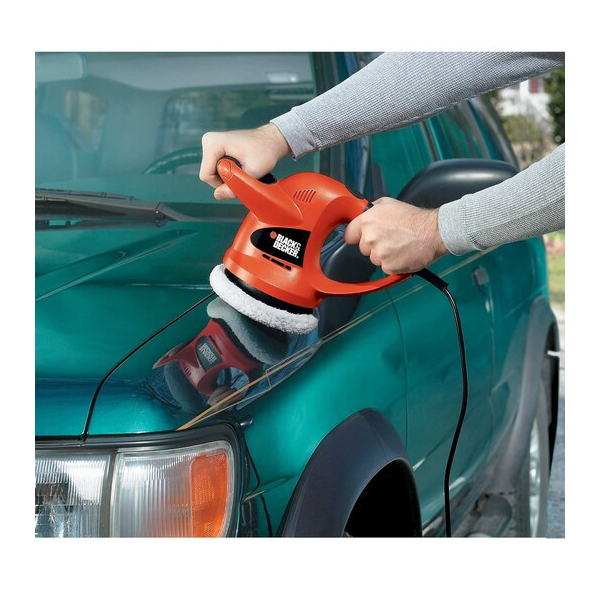 Pulidora - Enceradora Orbital 6", 60W, 120V, 4400opm, BLACK & DECKER modelo: WP900.