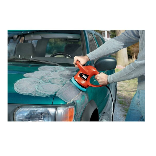 Pulidora - Enceradora Orbital 6", 60W, 120V, 4400opm, BLACK & DECKER modelo: WP900.