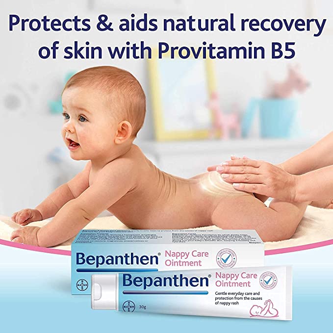 Bepanthen Pomada Para Rozaduras de Bebé. 3 Pack de 100 g	