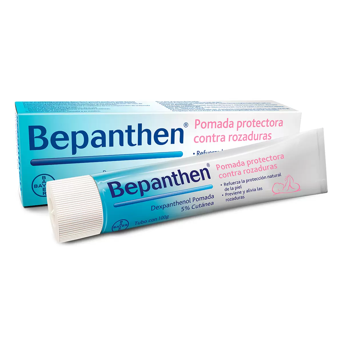 Bepanthen Pomada Para Rozaduras de Bebé. 3 Pack de 100 g	