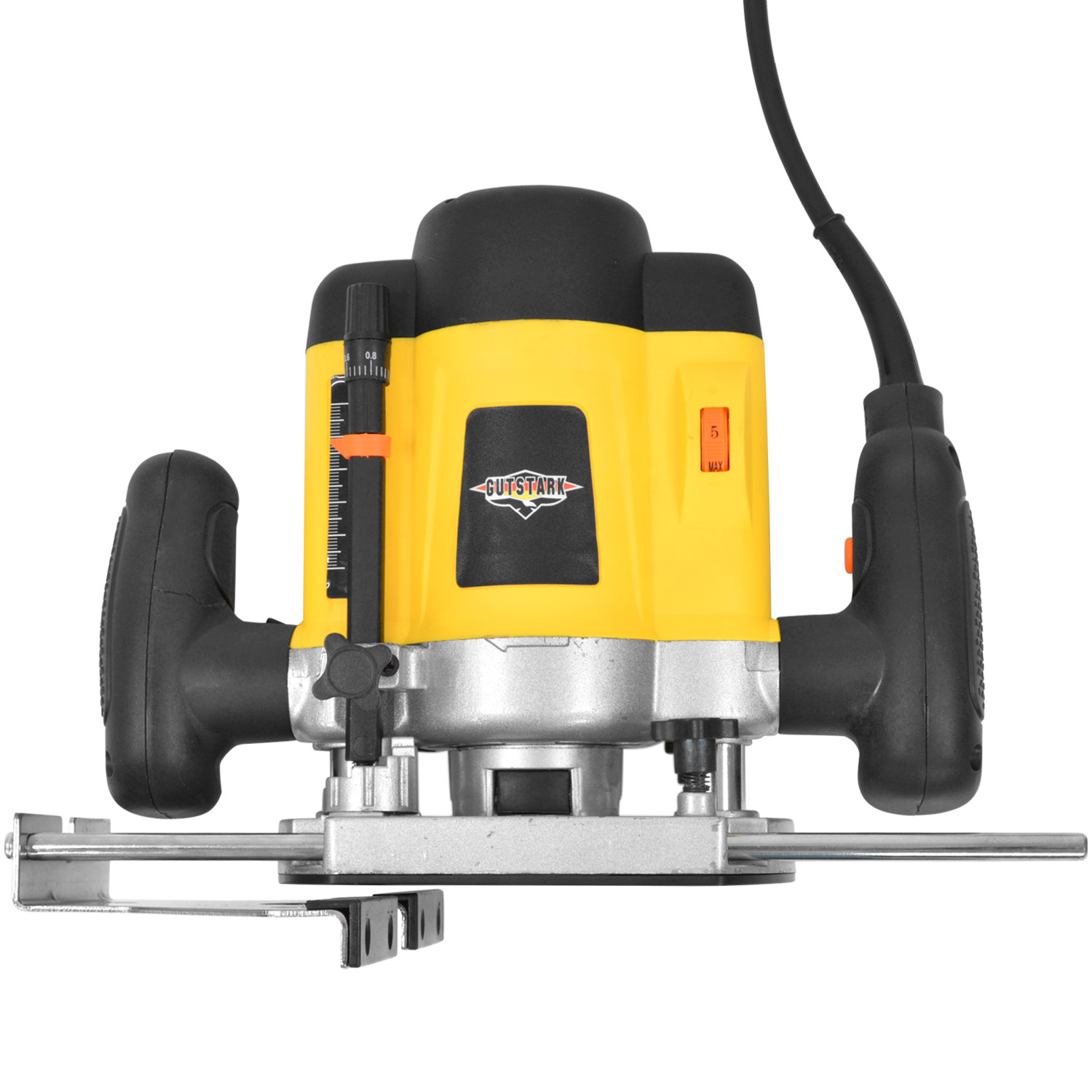 Router de Madera para Carpinteria 6 Brocas 110 V 1400 W Uso Rudo Rebajadora Fresadora Gutstark