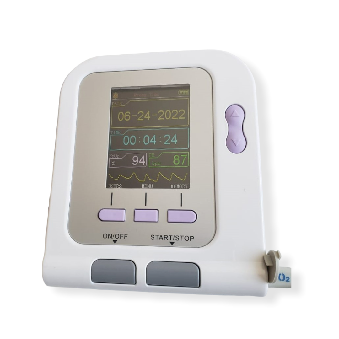 Monitor para signos vitales PANI, SpO2 y FR, Adulto 08A Contec